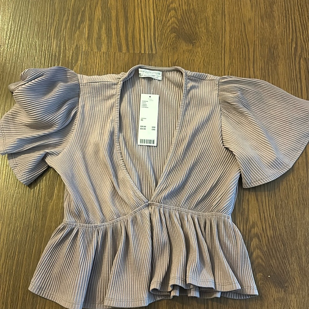 Urban outfitters peplum top